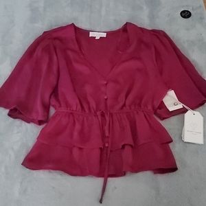 Love & piece collective blouse